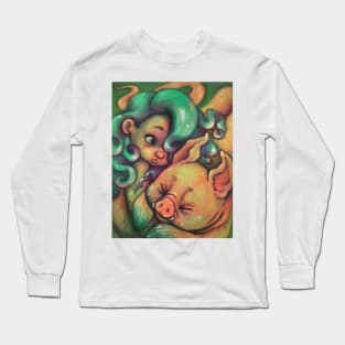 The Herrington Lake Monster Long Sleeve T-Shirt